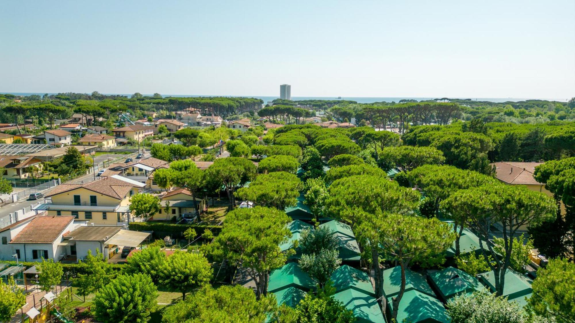 Camping Apuano Marina di Massa Buitenkant foto